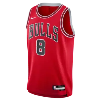 Джерси Nike Zach LaVine Chicago Bulls 2023/24 Icon Edition, красный