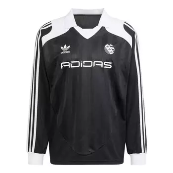 Джерси оригиналы adilenium оверсайз джерси с длинным рукавом Adidas, черный