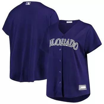 Джерси Profile Colorado Rockies, фиолетовый
