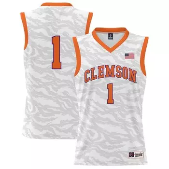 Джерси ProSphere Clemson Tigers, белый
