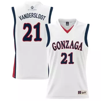Джерси ProSphere Gonzaga Bulldogs, белый
