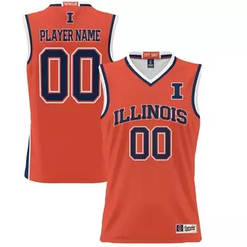 Джерси ProSphere Illinois Fighting Illini, оранжевый