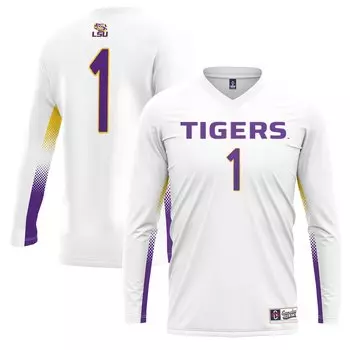 Джерси ProSphere Lsu Tigers, белый