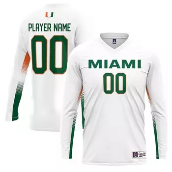 Джерси ProSphere Miami Hurricanes, белый