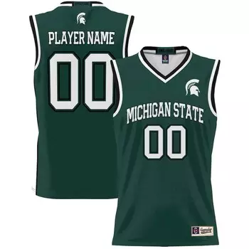 Джерси ProSphere Michigan State Spartans, зеленый