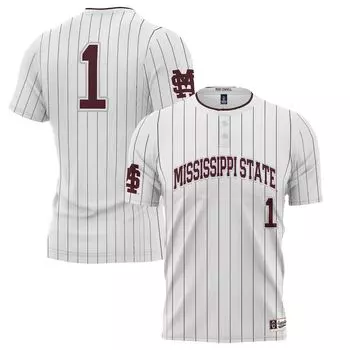 Джерси ProSphere Mississippi State Bulldogs, белый