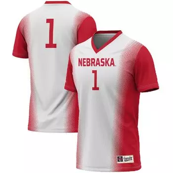 Джерси ProSphere Nebraska Huskers, белый