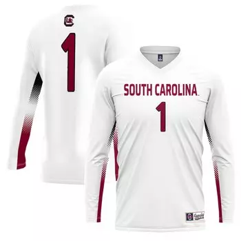 Джерси ProSphere South Carolina Gamecocks, белый