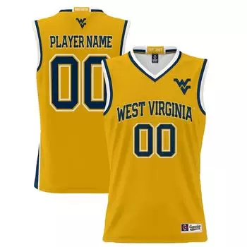 Джерси ProSphere West Virginia Mountaineers, золотой