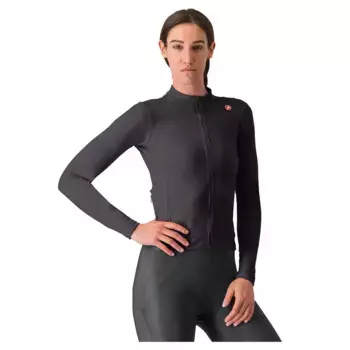 Джерси с длинным рукавом Castelli Espresso Thermal, черный