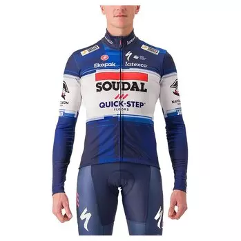 Джерси с длинным рукавом Castelli Thermal Soudal Quick-Step 2023, разноцветный