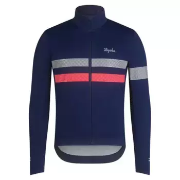Джерси с длинным рукавом Rapha Brevet Gore-Tex Infinium, синий
