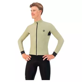 Джерси с длинным рукавом Rogelli Distance, зеленый