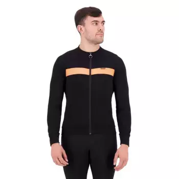 Джерси с длинным рукавом Santini Adapt Wool Thermal, черный