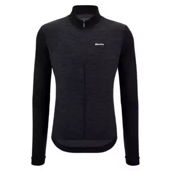 Джерси с длинным рукавом Santini Pure, черный