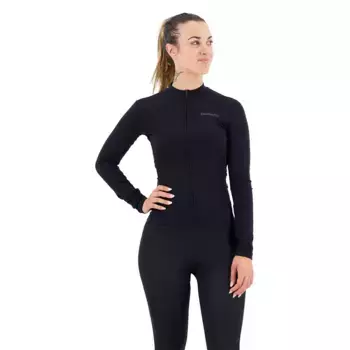 Джерси с длинным рукавом Shimano Kaede Thermal, черный
