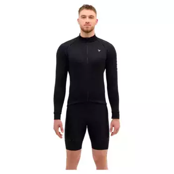 Джерси с длинным рукавом Silvini MD2207 Leverono, черный