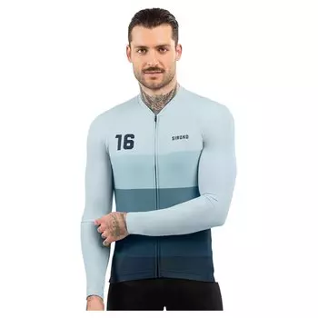 Джерси с длинным рукавом Siroko M2 Focus, синий