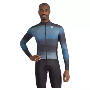 Джерси с длинным рукавом Sportful Flow Supergiara Thermal, синий