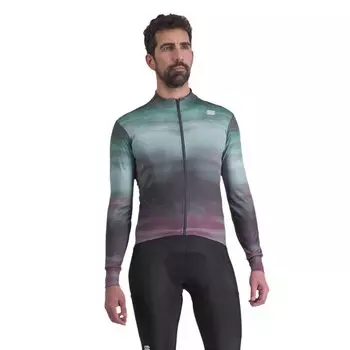Джерси с длинным рукавом Sportful Flow Supergiara Thermal, зеленый