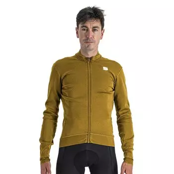 Джерси с длинным рукавом Sportful Monocrom Thermal, зеленый