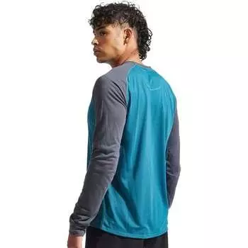 Джерси с длинными рукавами Canyon мужские PEARL iZUMi, цвет Ocean Blue/Dark Ink