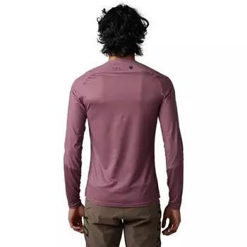 Джерси с длинными рукавами Flexair Ascent мужские Fox Racing, цвет Cordovan