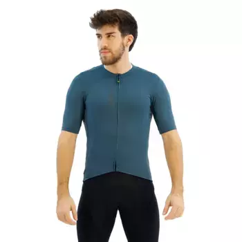 Джерси с коротким рукавом Al Pragma Color Block Off Road, зеленый