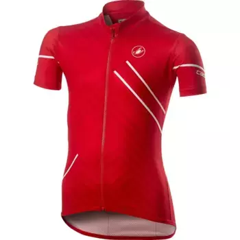 Джерси с коротким рукавом Castelli Campioncino, красный