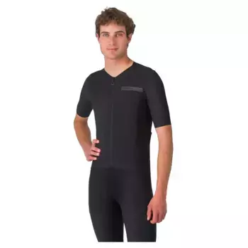 Джерси с коротким рукавом Castelli Premio Evo, черный