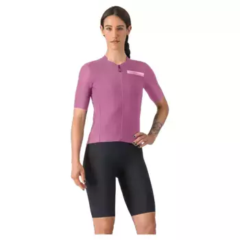 Джерси с коротким рукавом Castelli Premio Evo, фиолетовый