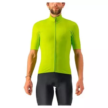 Джерси с коротким рукавом Castelli Pro Thermal, зеленый
