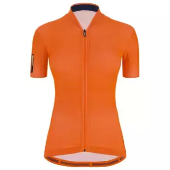 Джерси с коротким рукавом Santini Colore, оранжевый