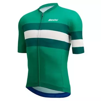 Джерси с коротким рукавом Santini Eco Sleek Bengal, зеленый