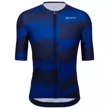 Джерси с коротким рукавом Santini Furia Smart, синий