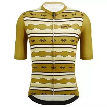 Джерси с коротким рукавом Santini Pendelton, зеленый