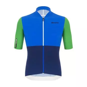 Джерси с коротким рукавом Santini Redux Istinto, синий