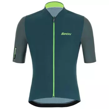 Джерси с коротким рукавом Santini Redux Vigor, зеленый