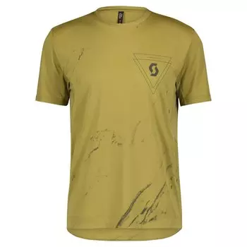 Джерси с коротким рукавом Scott Trail Flow Pro, зеленый