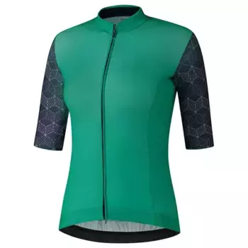 Джерси с коротким рукавом Shimano Yuri, зеленый