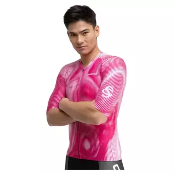 Джерси с коротким рукавом Siroko SC M2 Batalla, розовый