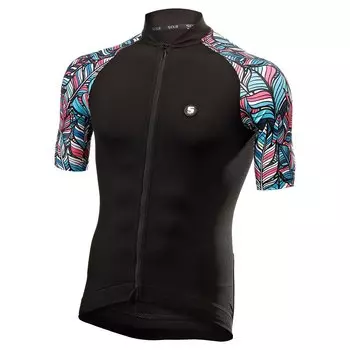 Джерси с коротким рукавом Sixs Fancy, черный