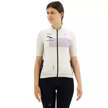 Джерси с коротким рукавом Sportful Breakout Supergiara, бежевый