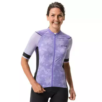 Джерси с коротким рукавом VAUDE Furka FZ Tricot, фиолетовый