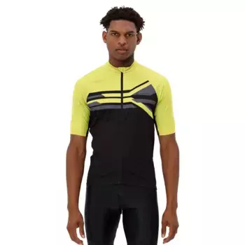 Джерси с коротким рукавом VAUDE Posta Full Zip III, зеленый