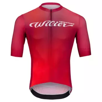 Джерси с коротким рукавом Wilier Aurora, красный