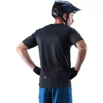 Джерси с короткими рукавами для дрифта мужские Troy Lee Designs, цвет Dark Charcoal