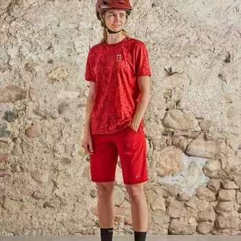 Джерси с короткими рукавами EnvaliraM женское Maloja, цвет Deep Sunset Mountainarnica