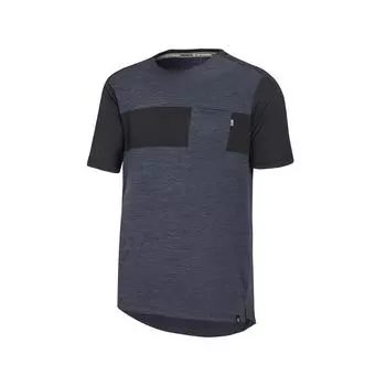 Джерси с короткими рукавами Flow X Kids — черный-однотонный черный IXS, цвет schwarz