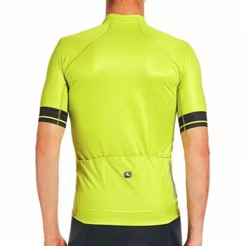 Джерси с короткими рукавами FR-C Pro мужские Giordana, цвет Lime Punch/Black